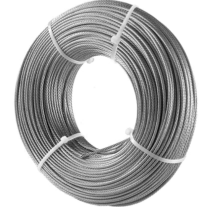 Durable 316 Stainless Steel Cable 3.2mm x 30.5m for Railing & Decking
