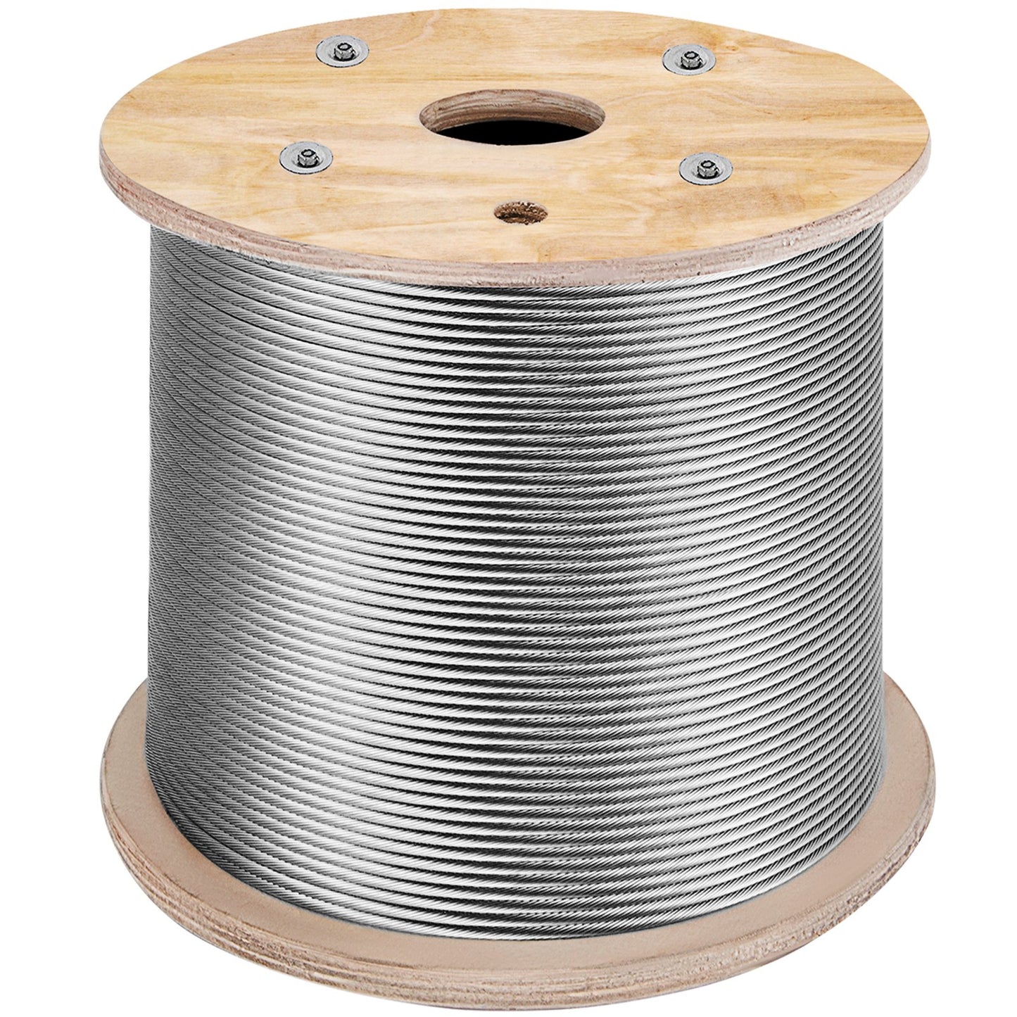 VEVOR Stainless Steel Cable Railing 3/16" x 1000ft, Wire Rope 316 Marine Grade,
