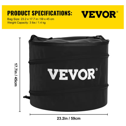 VEVOR Dry Trimmer Hand-held Trim Bag w/ Scissors Ratchet Hangers Bags Zip Ties