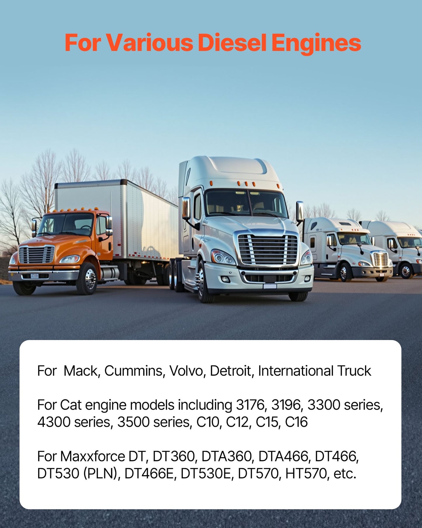 Universal Cylinder Liner Puller Assembly, Used for Mack Cummins Cat on Wet Liner from 98.43 mm to 158.75 mm Bore, Diesel Engine Cylinder Liner Removal Tool, Replace PT-6400-C, M50010-B, 3376015