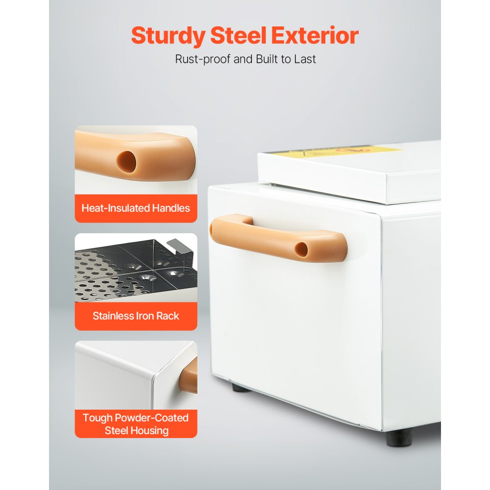VEVOR High Temperature Autoclave Machine 2L 300W High Temperature Cleaner Box