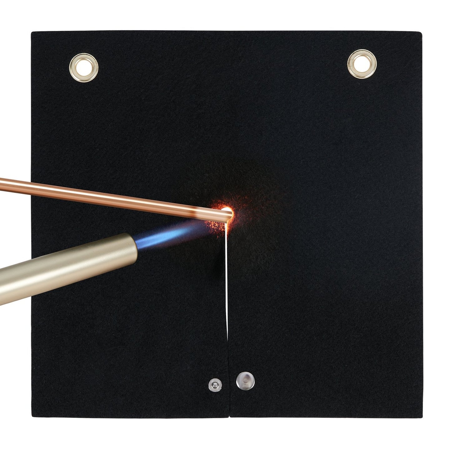 Carbon Fiber Welding Blanket, 0.3m x 0.3m, Heat Resistant to 982°C, Flame Protector