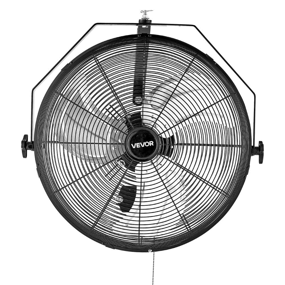 565mm Industrial Wall Mount Fan 3 Speed 4000 CFM Garage Warehouse Fan