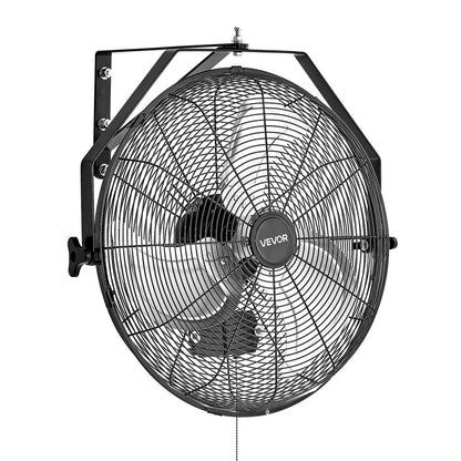 565mm Industrial Wall Mount Fan 3 Speed 4000 CFM Garage Warehouse Fan