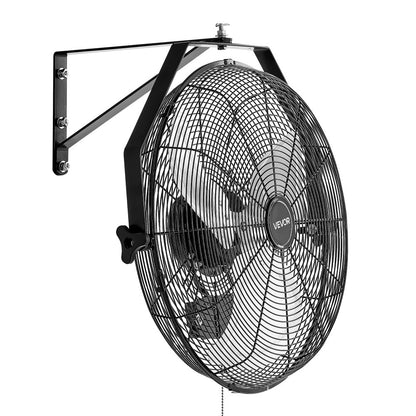565mm Industrial Wall Mount Fan 3 Speed 4000 CFM Garage Warehouse Fan