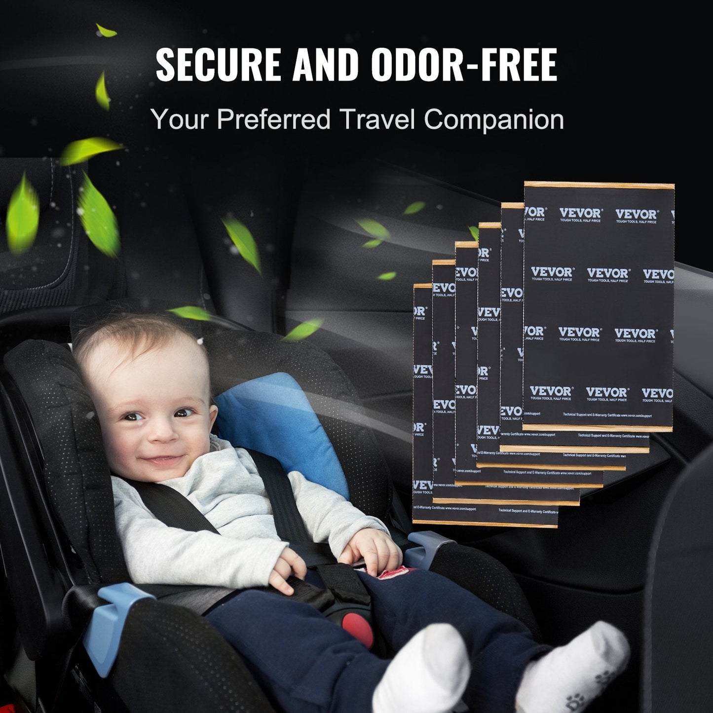 Automotive Sound Insulation Mat, 5mm Thick, 2.3 Sq.m Coverage, Butyl Material