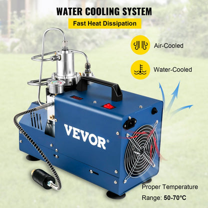 VEVOR High Pressure Compressor 4500PSI Air Rifle Compressor 220V for Paintball