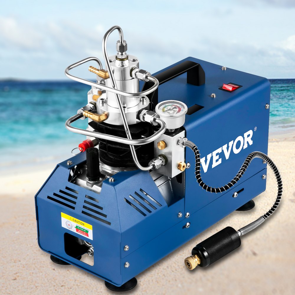 VEVOR High Pressure Compressor 4500PSI Air Rifle Compressor 220V for Paintball