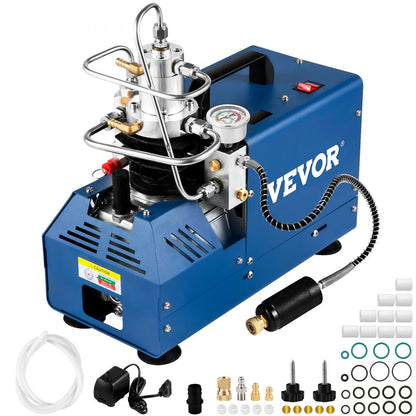 VEVOR High Pressure Compressor 4500PSI Air Rifle Compressor 220V for Paintball