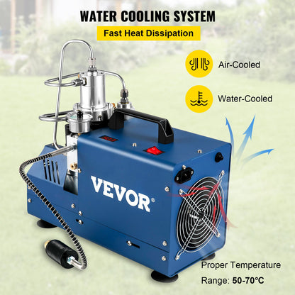 VEVOR High Pressure Compressor 4500PSI Air Rifle Compressor 220V for Paintball