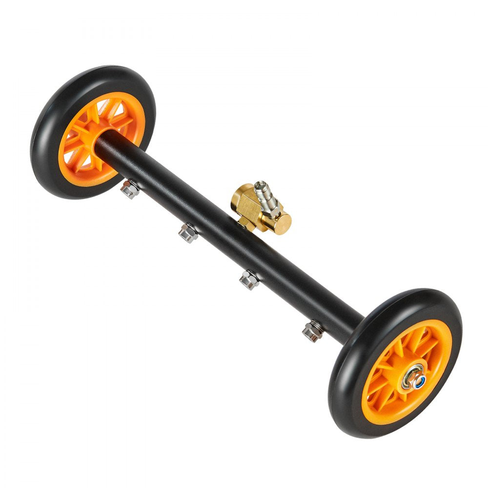 VEVOR 16" Pressure Washer Undercarriage Cleaner with 2 Wheels 2 Extended Wands