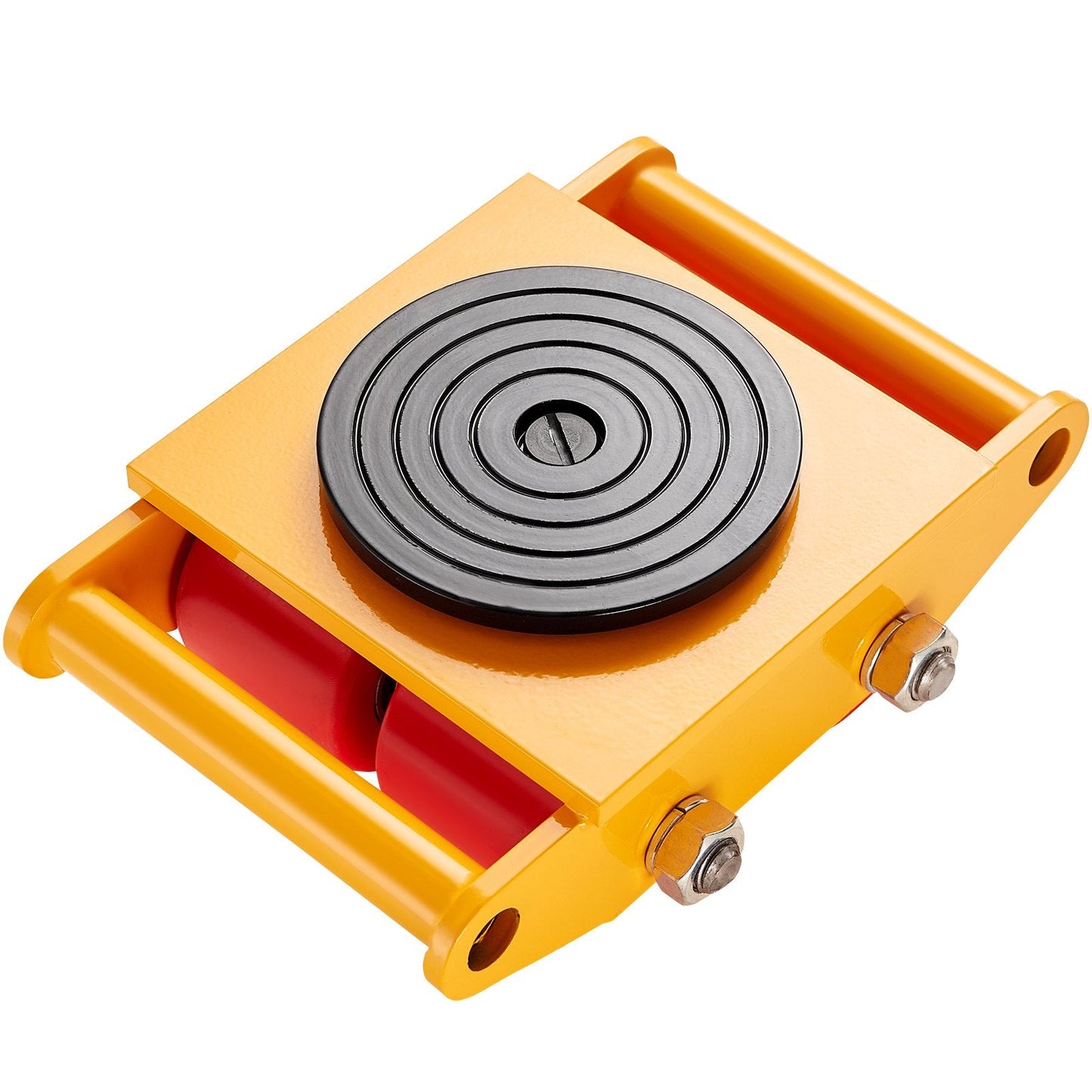 Heavy-Duty Carbon Steel Machinery Mover with 6T Load Capacity and 4 PU Wheels