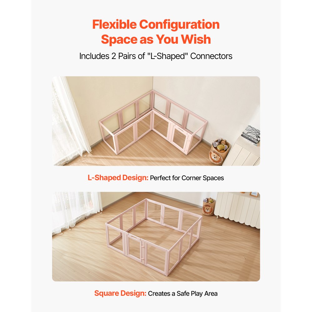 Whelping Pen Box for X-Large Dogs with Window Transparent 1.54x1.5x0.6 m