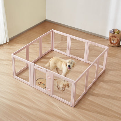 Whelping Pen Box for X-Large Dogs with Window Transparent 1.54x1.5x0.6 m
