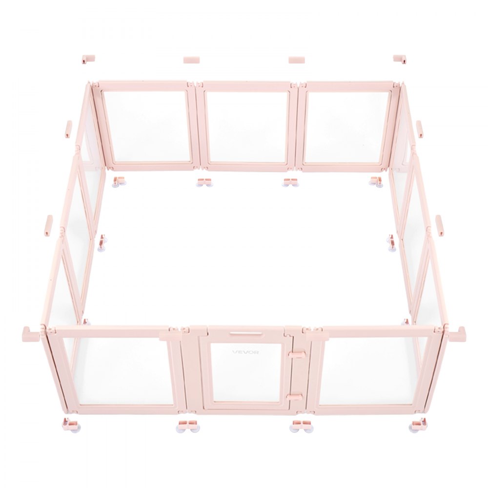 Whelping Pen Box for X-Large Dogs with Window Transparent 1.54x1.5x0.6 m