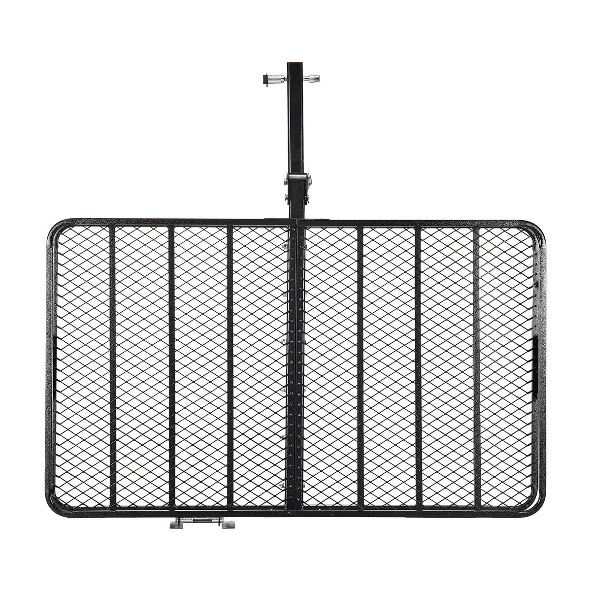 Hitch Mount Cargo Carrier, 1460 x 860 x 650 mm Folding Rear Luggage Rack Basket with Waterproof Cargo Bag, 227kg Capacity High-Strength Steel Hitch Cargo Carrier Fits 2" Receiver for SUV Pickups