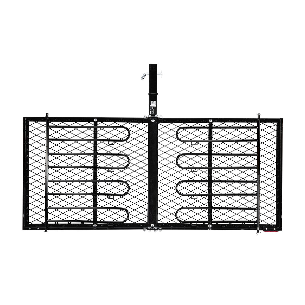 Hitch Cargo Carrier with Bike Racks, 1580 x 685 x 80 mm Hitch Mount Cargo Carrier for up to 4 Mountain Bikes, 227KG Capacity High-Strength Rear Luggage Basket Fits 2" Receiver for SUV Pickups