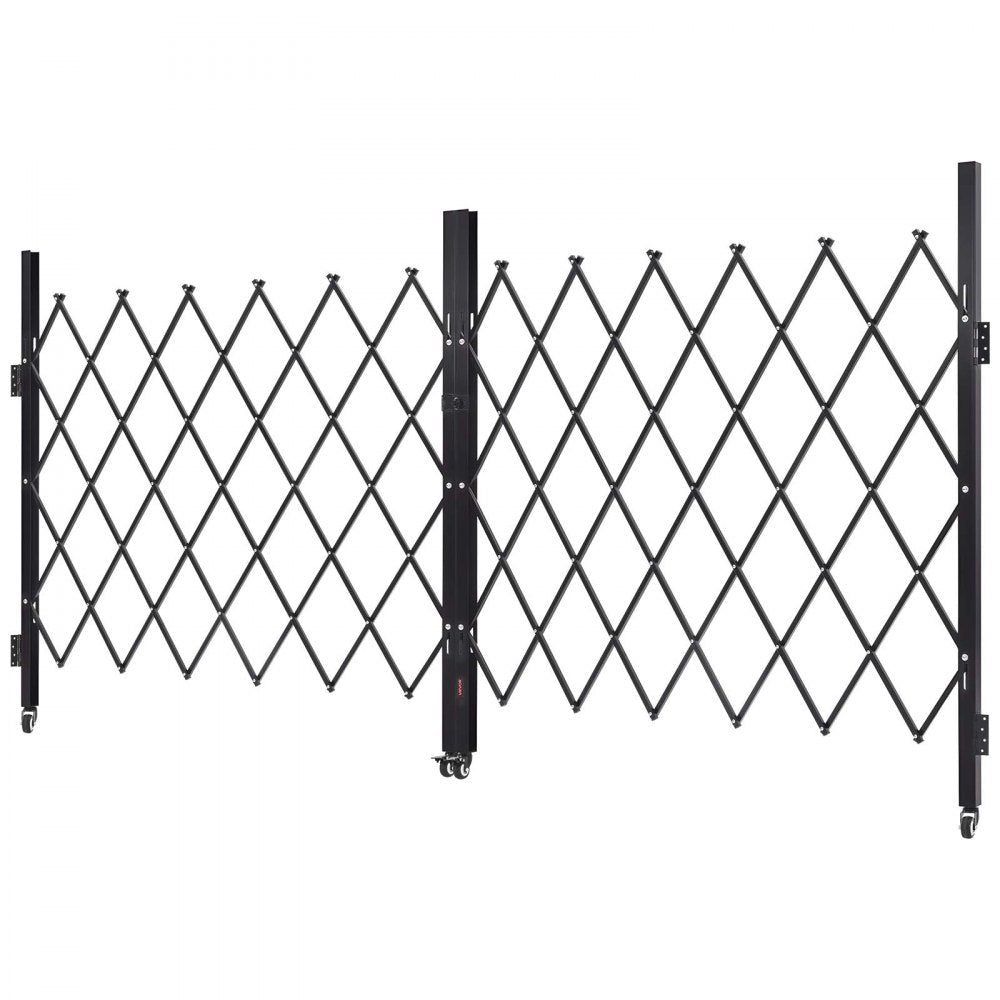 Double Folding Security Gate Lockable Scissor Gate 3200 x 1605 mm(WxH)