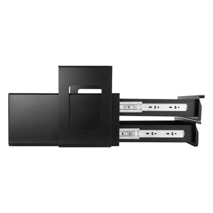 VEVOR 2 Drawer 33 cm Lockable Under Desk Drawer Organizer Slide-out Drawer Home