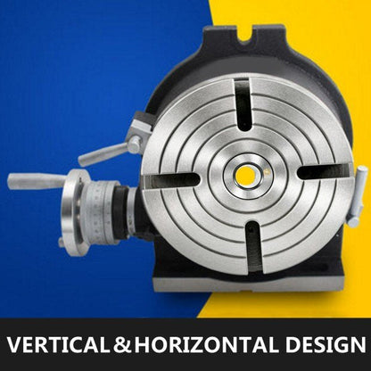Rotary Table 0.2m Tilting MT-3, 4 Slot, Precision HT200 Casting Design