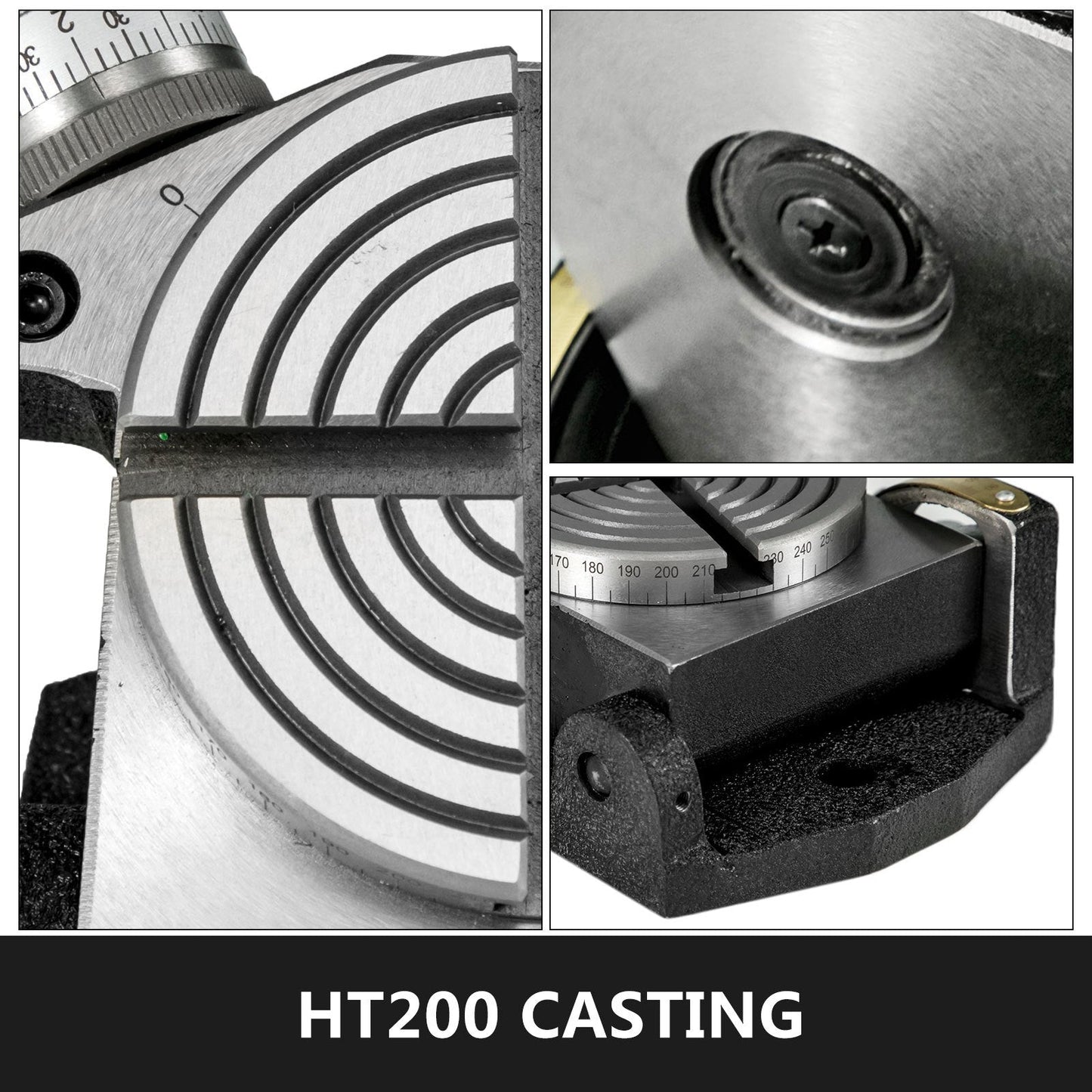 Precision 0.1m Rotary Table for Milling & Drilling - Horizontal/Vertical Design