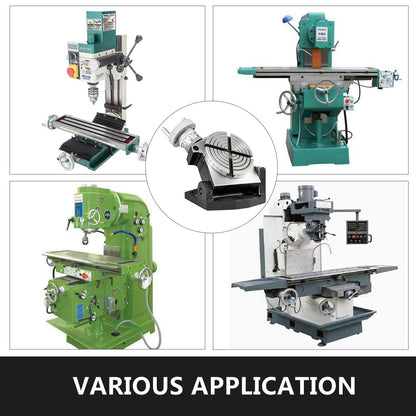 Precision 0.1m Rotary Table for Milling & Drilling - Horizontal/Vertical Design