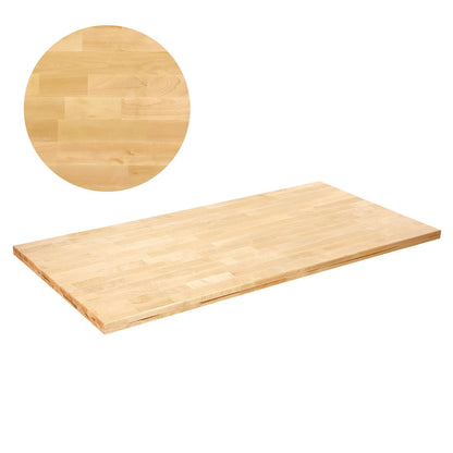 Universal Maple Wood Table Top, 1.2 x 0.75 m, 150 kg Capacity, Water-Resistant
