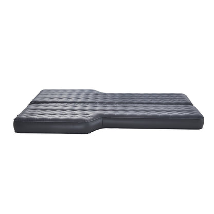 Car Air Mattress, Inflatable Car Camping Mattress, Oxford Thickened Travel Beds, Comfortable and Durable Portable Sleeping Pad with Air Pump, Nozzle, Carry Bag, Fits Most SUV MPV Sedan, Gray