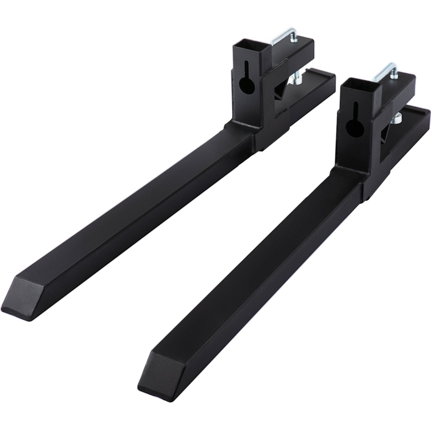 Heavy Duty 0.75m 680kg Capacity Clamp-On Pallet Forks for Loader Buckets