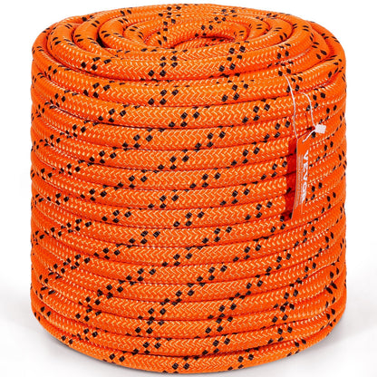 Durable 19 mm x 67 m Polyester Rope - 88.96kN Strength for Climbing & Rescue
