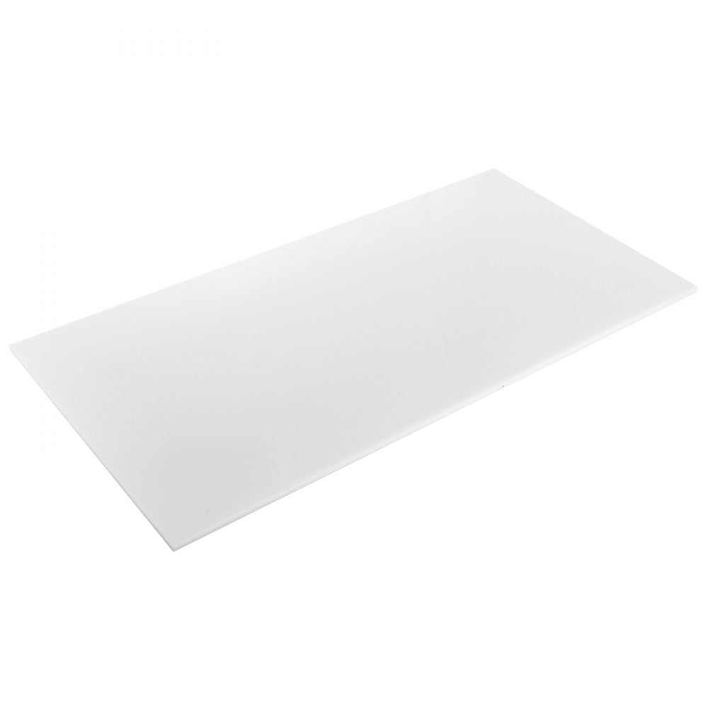 VEVOR 1-Pack HDPE Plastic Sheet Board 610 x 1219 mm Plastic Panel 13 mm Thick