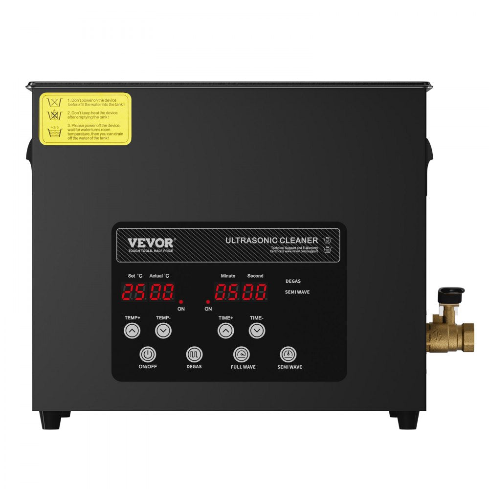 10L Ultrasonic Cleaner Cleaning Machine with Basket Heater and Timer 240W