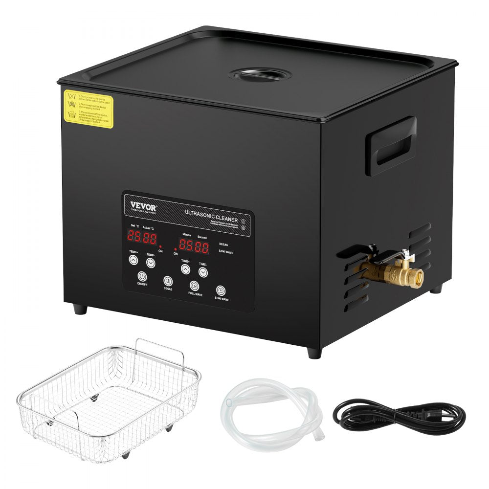 15L Ultrasonic Cleaner Cleaning Machine with Basket Heater and Timer 360W