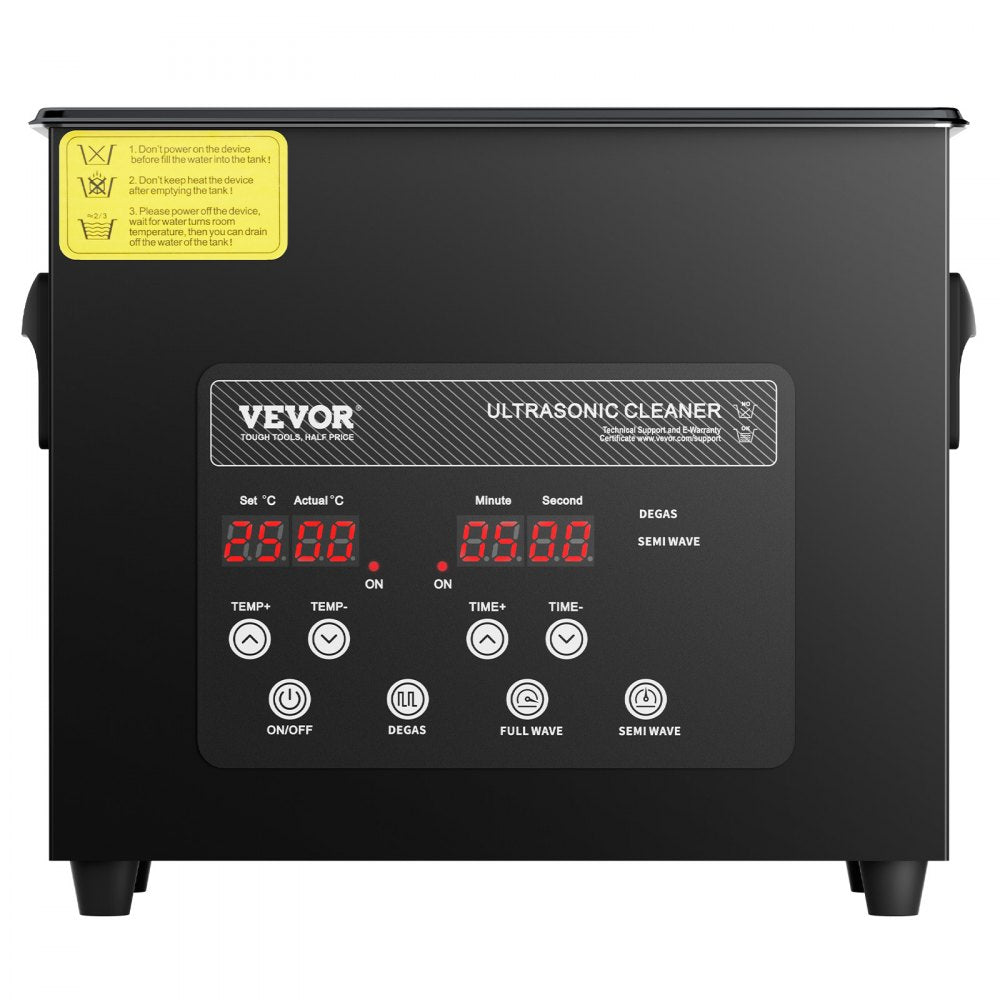 3L Ultra Sonic Cleaner Cleaning Machine with Basket Heater and Timer 120W