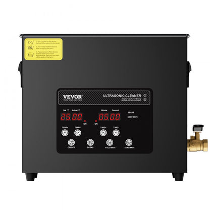 6L Ultra Sonic Cleaner Cleaning Machine with Basket Heater and Timer 180W