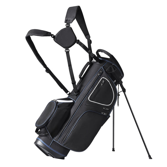 VEVOR Golf Cart Bag with 14 Way Organizer Divider Top, 35” 11 Pockets Premium Cart