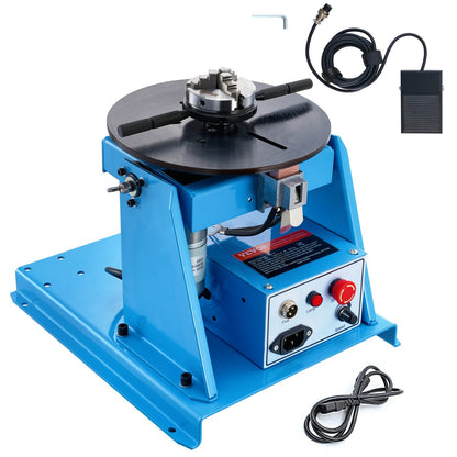 VEVOR Rotary Welding Positioner 10KG, 0-90° Welding Positioning Turntable Table