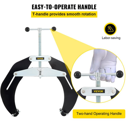 Adjustable Welding Alignment Clamp 12.7 - 30.5 cm for Pipefitting, Carbon Steel