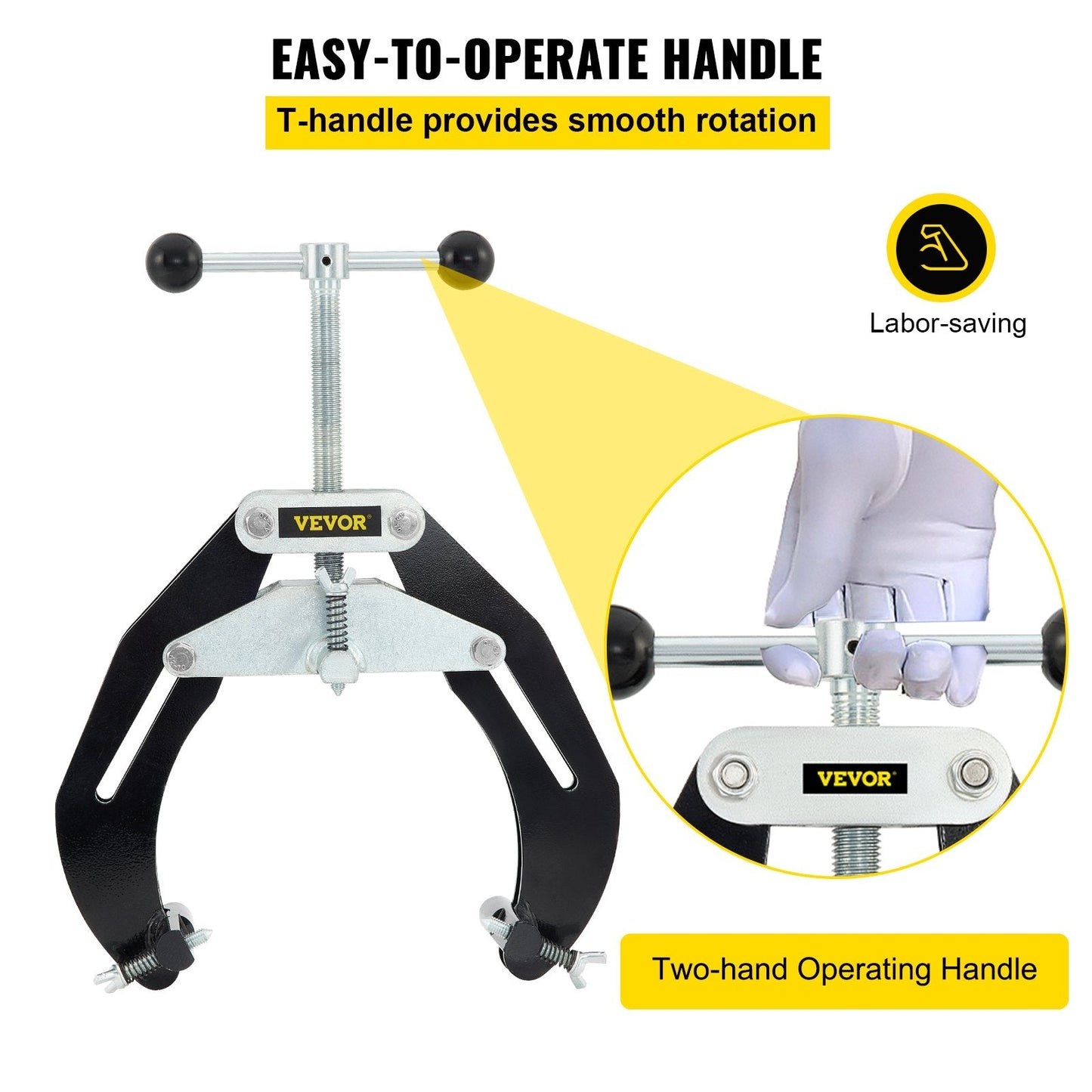 Adjustable Welding Alignment Clamp, Carbon Steel, 5.1-15.2cm, 3.7kg