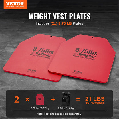 Weight Vest Plates, 4 KG Pairs, Premium Steel Weighted plates, Contoured Ergonomic Fit – WODs, Additional Weight for Weight Vests, for Strength Training, Running, Fitness, Heavy Workouts