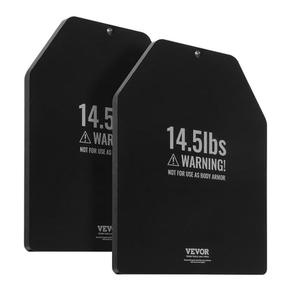 Weight Vest Plates, 6.6 KG Pairs, Premium Steel Weighted plates, Contoured Ergonomic Fit – WODs, Additional Weight for Weight Vests, for Strength Training, Running, Fitness, Heavy Workouts