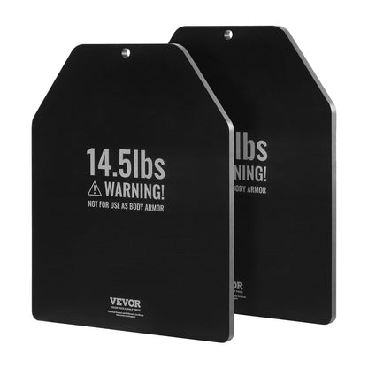 Weight Vest Plates, 6.6 KG Pairs, Premium Steel Weighted plates, Contoured Ergonomic Fit – WODs, Additional Weight for Weight Vests, for Strength Training, Running, Fitness, Heavy Workouts