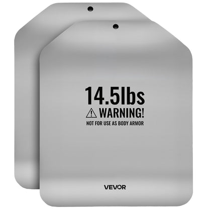 Curved Weight Vest Plates, 6.6 kg Pairs, Premium Steel Tactical Weighted Plates for Vest, Ergonomic Design, for Strength Endurance Training, Running, Jogging, Fitness, Heavy Workouts