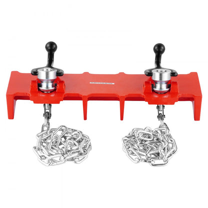 Pipe Welding Vise 1/2" to 8" Pipe Welding Clamp with Dual Chains & Handles