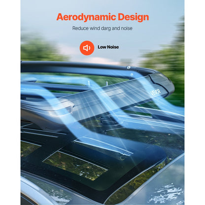 VEVOR Roof Rack Cargo Carrier Basket 1216x1020x142 mm Car Top Luggage Holder