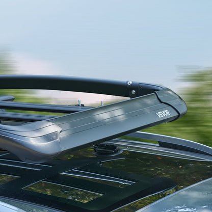 VEVOR Roof Rack Cargo Carrier Basket 1216x1020x142 mm Car Top Luggage Holder