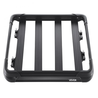 VEVOR Roof Rack Cargo Carrier Basket 1216x1020x142 mm Car Top Luggage Holder