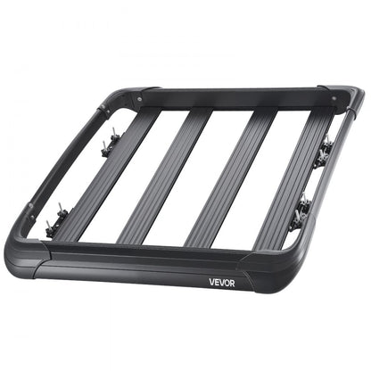 VEVOR Roof Rack Cargo Carrier Basket 1216x1020x142 mm Car Top Luggage Holder
