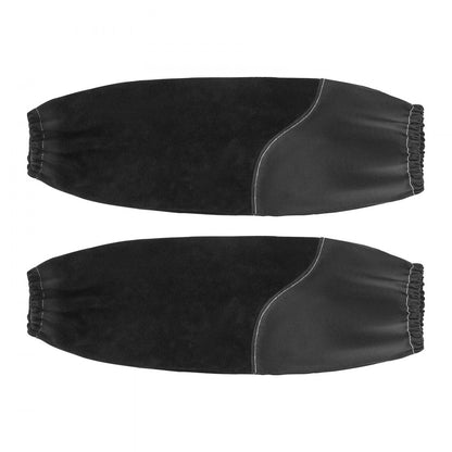 VEVOR Flame Resistant Welding Work Sleeve Heavy Duty Cowhide Leather & FR Cotton