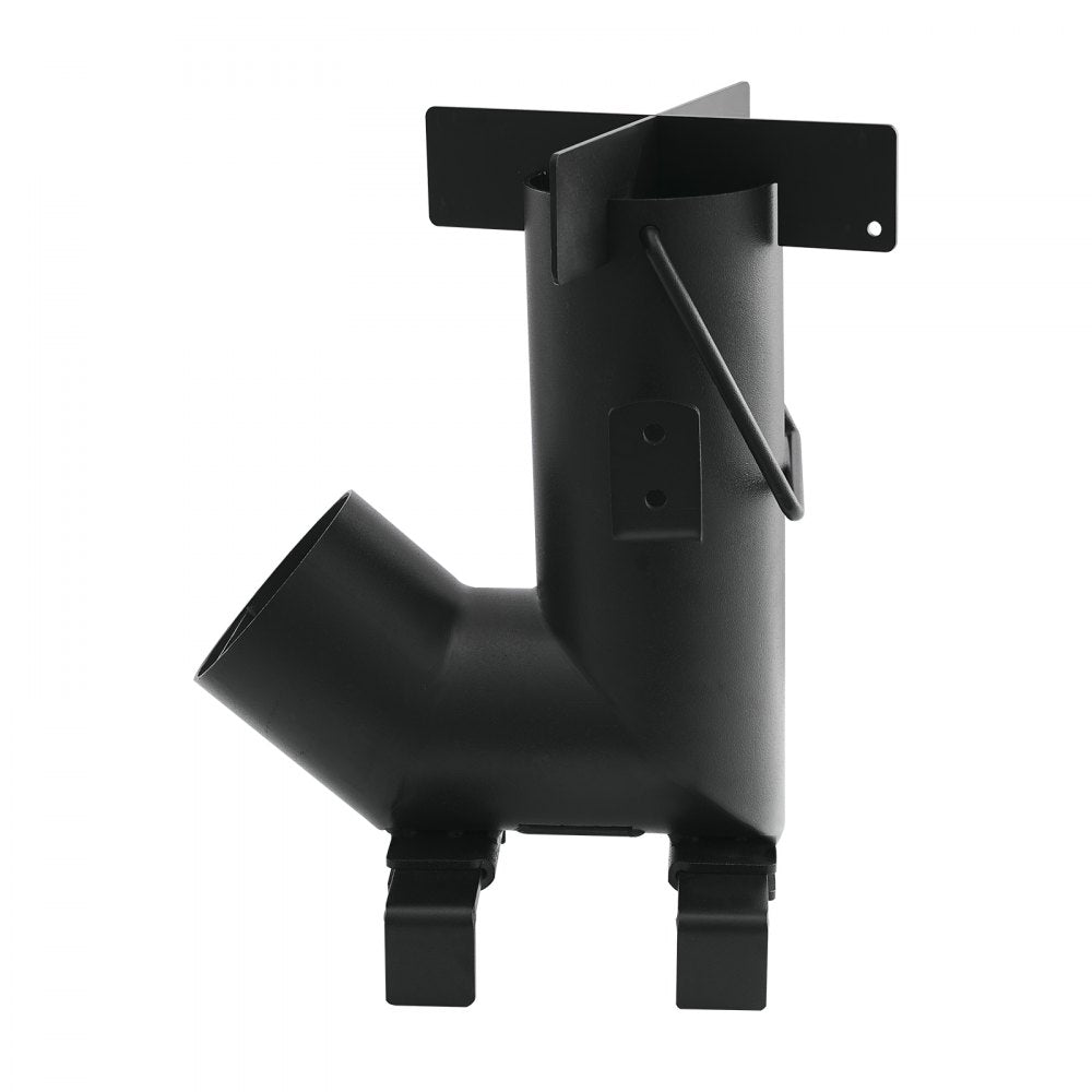 Camping Rocket Stove Wood Burning Portable Rocket Stove Carbon Steel Black